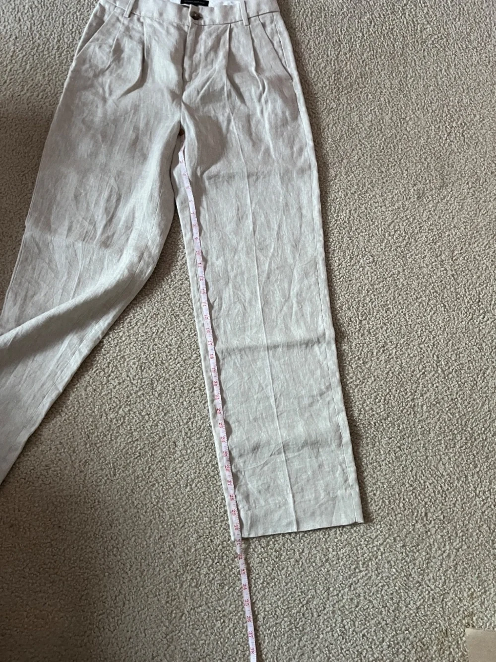 NWT Banana Republic Palma Straight Linen Pants Women's Size 0